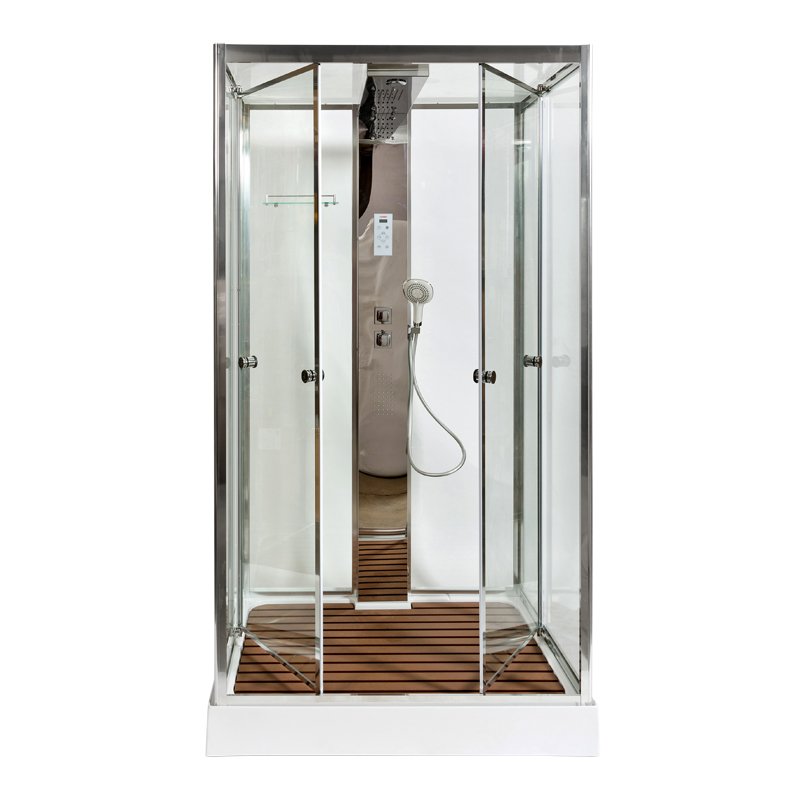 Душевая кабина DTO Z122ESPOO 120x90 стекло прозрачное профиль хром 131800₽