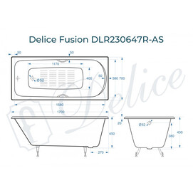    Delice Fusion 17070 DLR230647R-AS       , 
