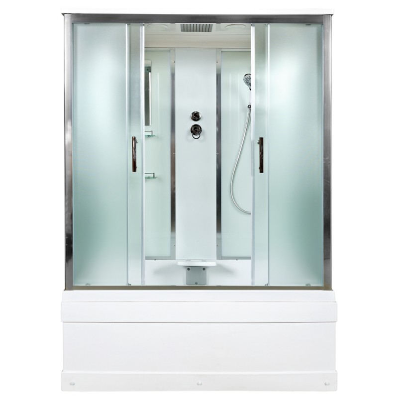 Душевая бокс DTO EM ЕМ4517 стандартная 170х90 стекло матовое, профиль хром