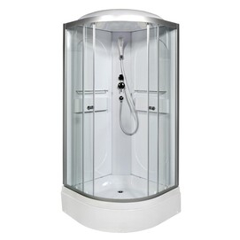 Душевая кабина DTO 100x100 L510 стекло прозрачное, профиль хром