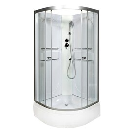 Душевая кабина DTO 100x100 L510N стекло прозрачное, профиль хром