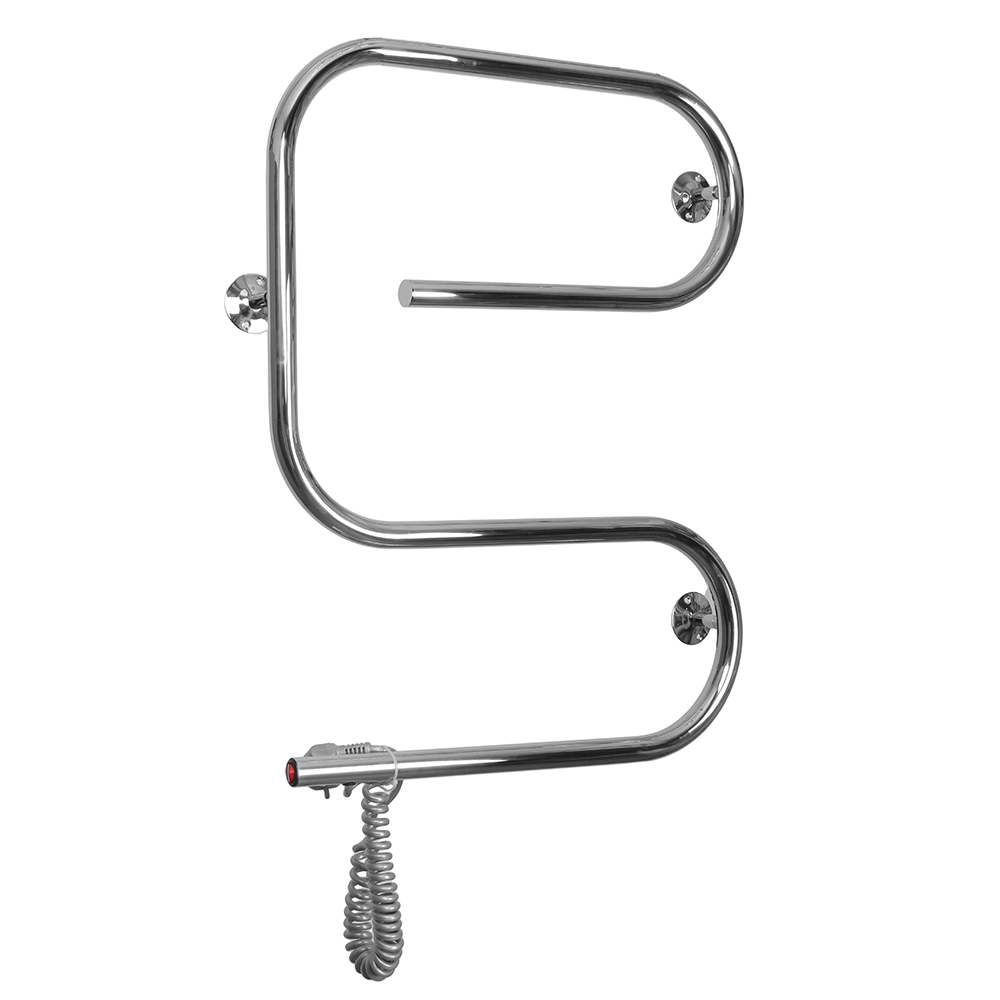 Полотенцесушитель электрический Domoterm E-образный 50x65 DMT 105-25 50x65 EK L хром 5255₽