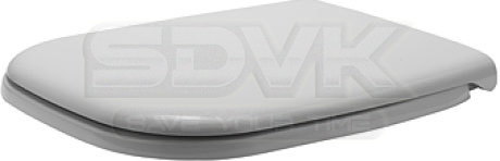 Фото дополнительные опции Duravit D-Code Крышка-сиденье с микролифтом
