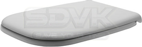 Фото дополнительные опции Duravit D-Code Крышка-сиденье, стальные шарниры
