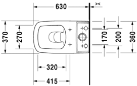   Duravit DuraStyle WG 21550900001