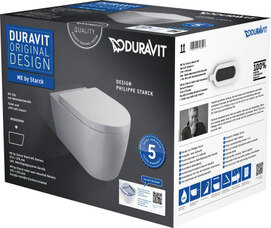    Duravit ME By Starck Rimless 2529090000 +  SoftClose 0020090000