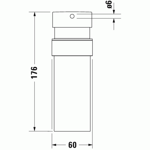 Диспенсер Duravit Starck T 99351000, хром - фото 3