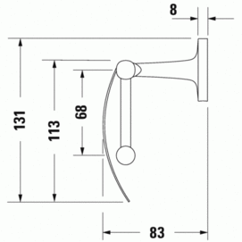   Duravit Starck T 99404600,  