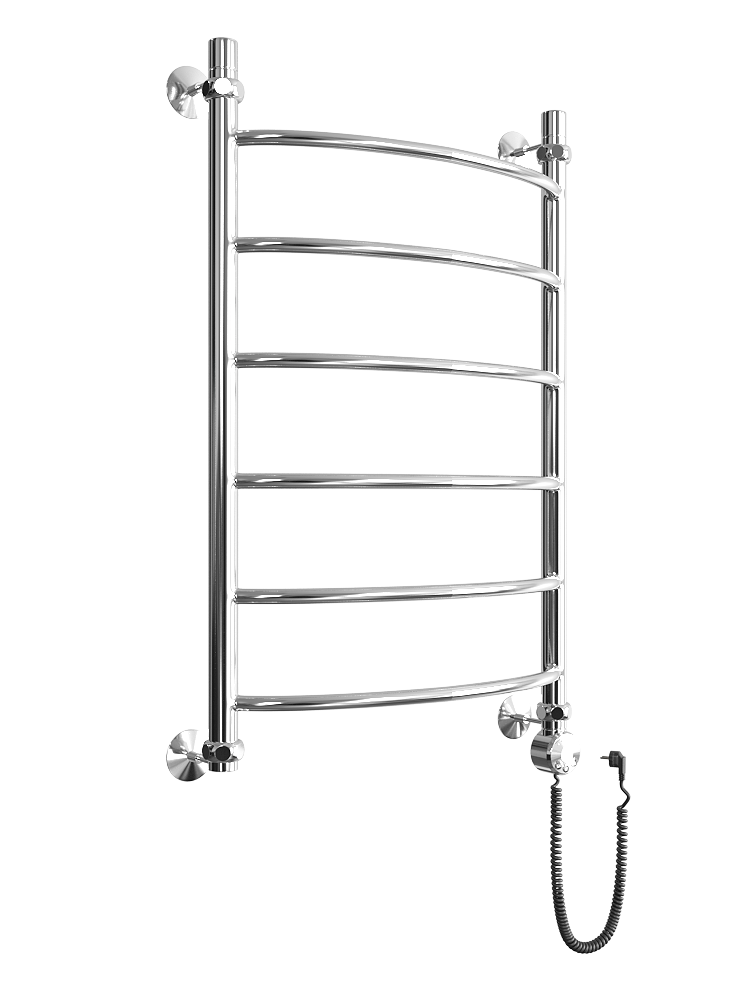 Полотенцесушитель электрический Двин R 80x50 4627085920960 хром, размер 80x50 - фото 2