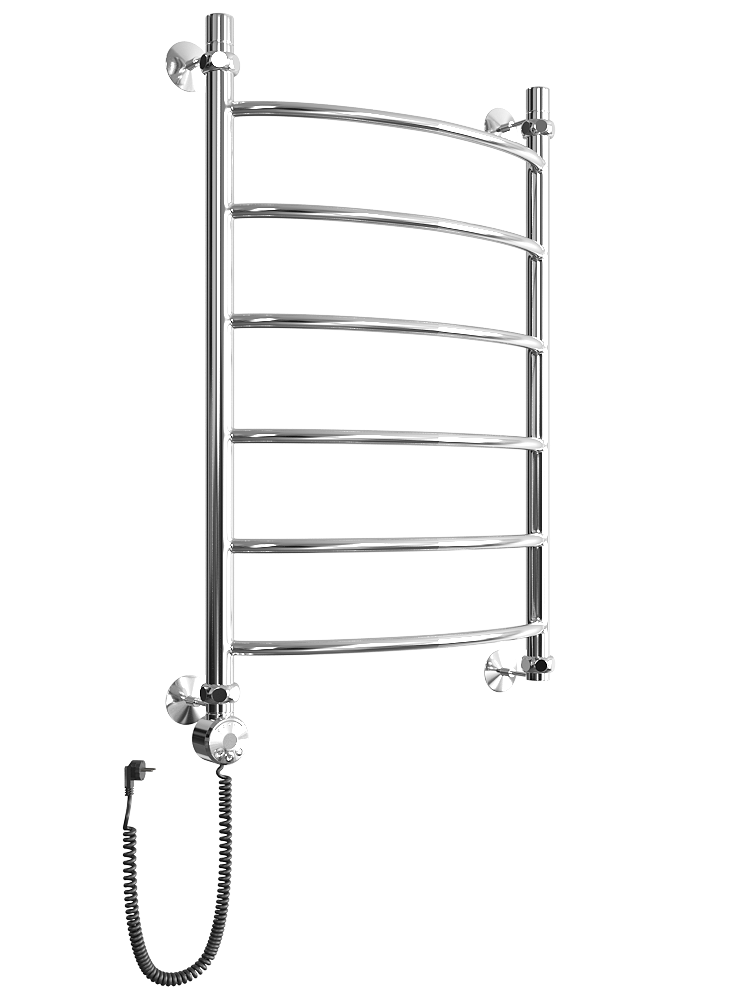 Полотенцесушитель электрический Двин R 80x50 4627086042418 хром, размер 80x50 - фото 2