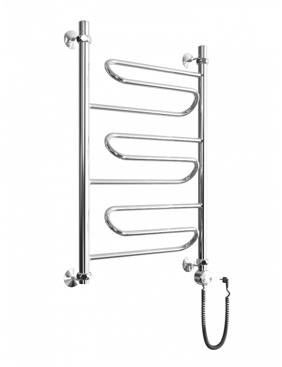 Полотенцесушитель электрический Двин W 80x50 4627085898306 хром, размер 80x50 - фото 2