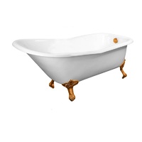 Чугунная ванна Elegansa Schale gold 170x75