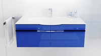Фото Мебель для ванной Eqloo Vito 70 RAL Special edition 3