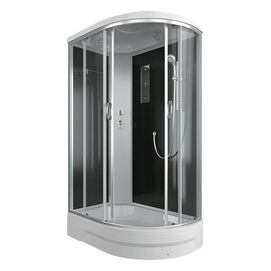 Душевая кабина Erlit 120x80 ER351226L-C2-RUS стекло тонированное, профиль сатин