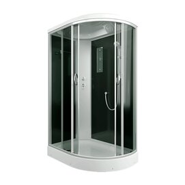 Душевая кабина Erlit 120x80 ER3512PL-C2-RUS стекло тонированное, профиль сатин