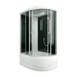 Душевая кабина Erlit 120x80 ER3512TPL-C2-RUS стекло тонированное, профиль сатин