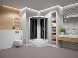 Душевая кабина Erlit Comfort ER3508TP-C2-RUS