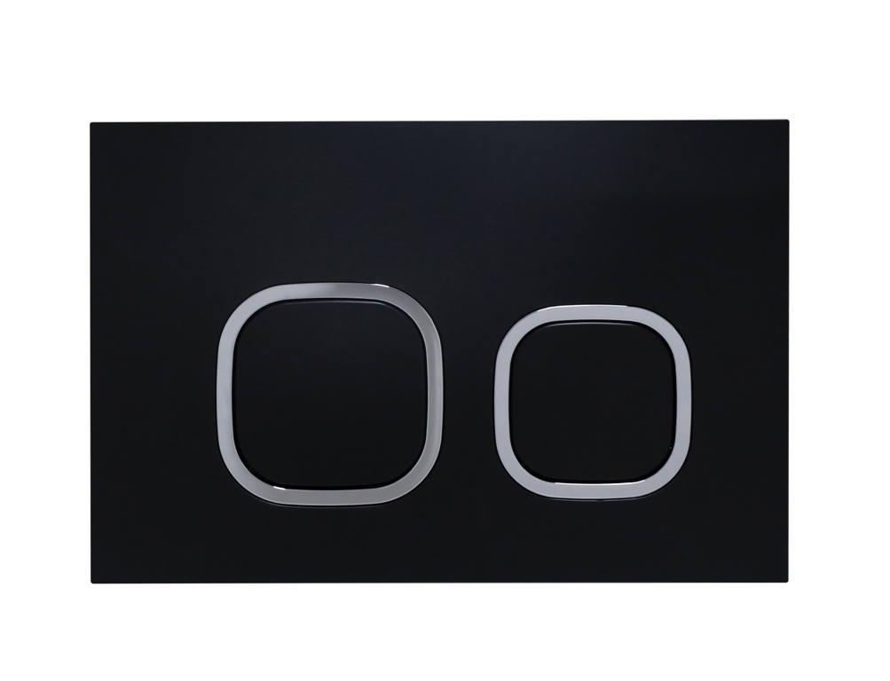 Кнопка для инсталляции Esbano 24.5 см ESINLPS10MB черная матовая, цвет черный