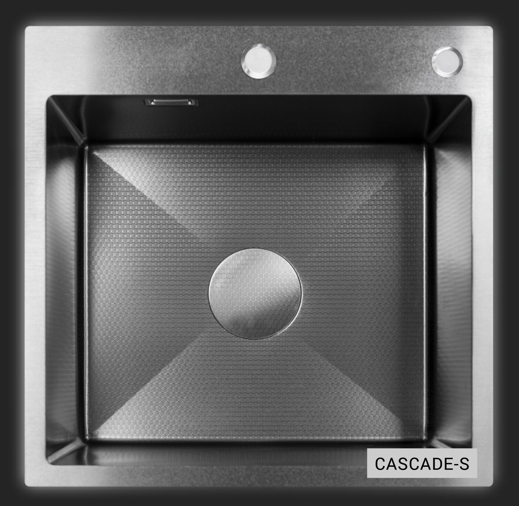 Многофункциональная кухонная мойка Esbano CASCADE-S 50 см оружейная сталь с колландером 10455₽