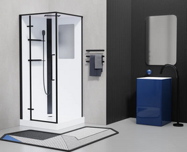 Душевая кабина Esbano Basco ESM-QUADRO-90 (Left)