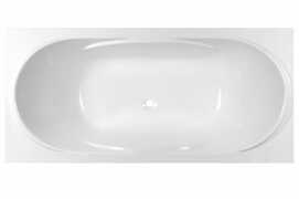 Ванна из литьевого мрамора Эстет Астра 170x80 ФР-00000620, белая, пристенная