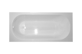 Ванна из литьевого мрамора Эстет Честер 180x80 ФР-00014626 silk белая