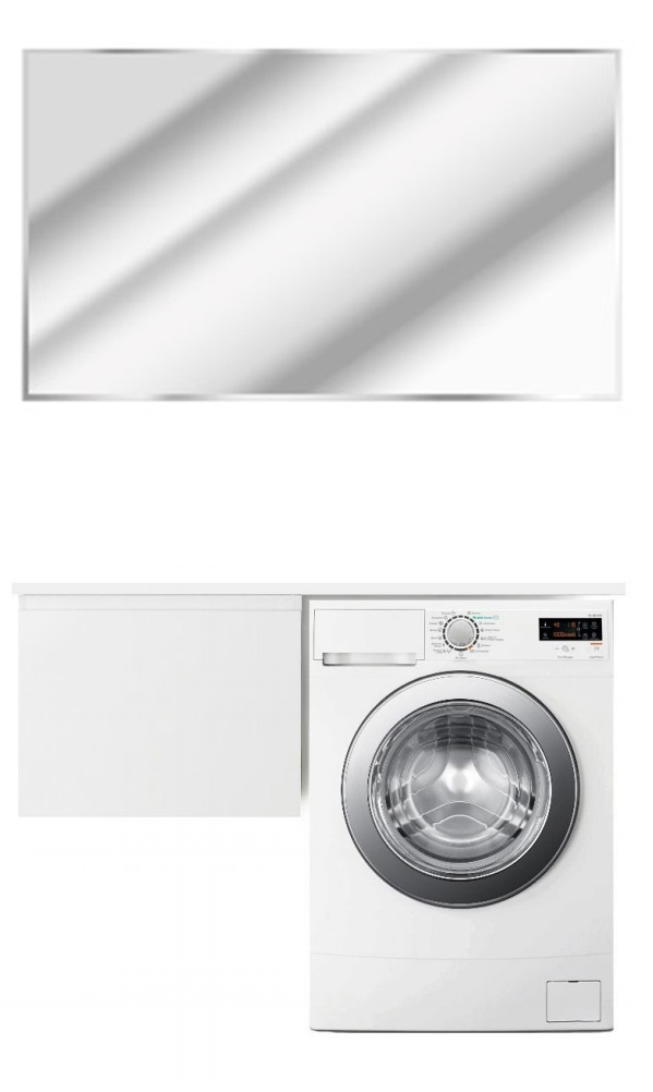 Мебель для ванной комнаты Эстет Dallas Luxe 120 см ФР-00001925
 подвесная 1 ящ. L