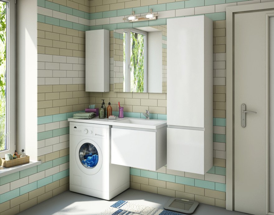 Мебель для ванной комнаты Эстет Dallas Luxe 100 подвесной 1 ящик R