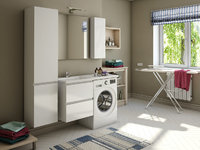 Мебель для ванной Эстет Dallas Luxe 105  подвесной 2 ящ. L