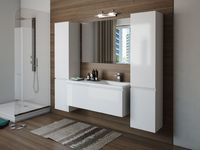 Мебель для ванной Эстет Dallas Luxe 115 подвесная 1 ящ. белая R