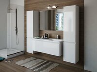 Мебель для ванной Эстет Dallas Luxe (Даллас Люкс)120 подвесная 1 ящ. белая R