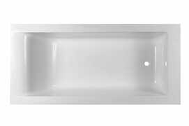 Ванна из литьевого мрамора Эстет Дельта 150x75 ФР-00000639, белая, пристенная