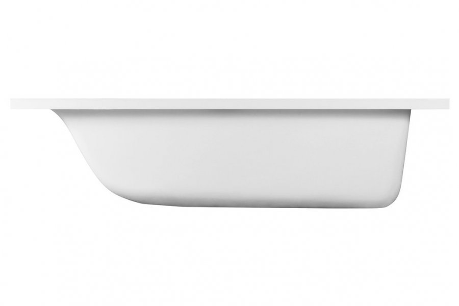 Ванна из литьевого мрамора Эстет Дельта 180А 180х70 ФР-00010113, белая, пристенная, размер 180х70, цвет белый - фото 4