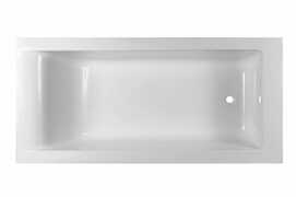 Ванна из литьевого мрамора Эстет Дельта 160А 160x70 ФР-00001221, белая, пристенная