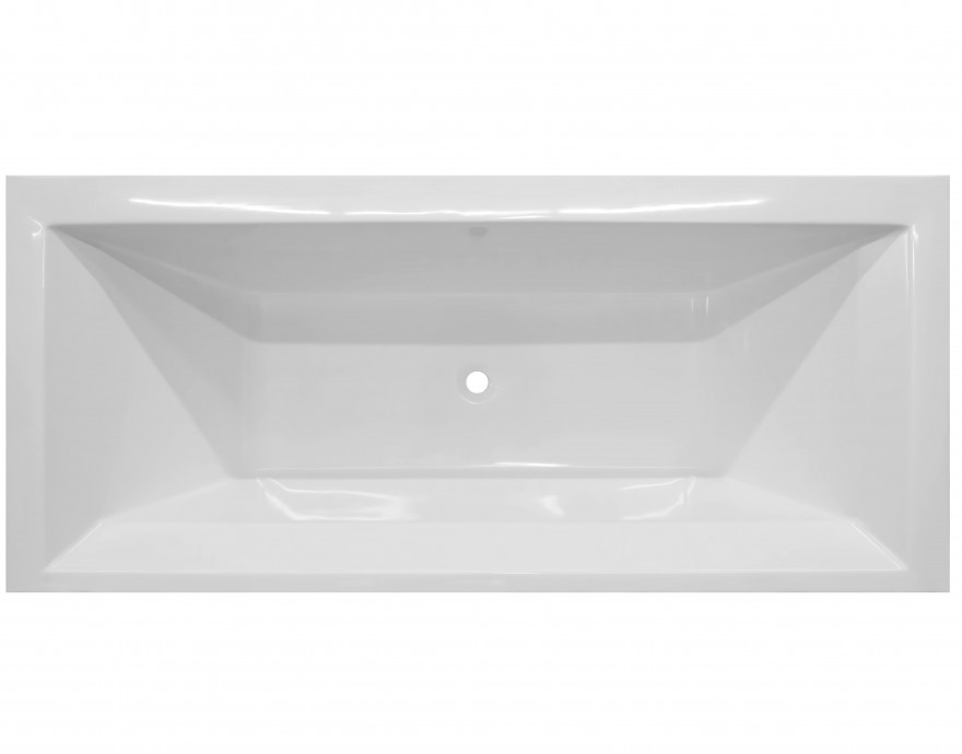 Ванна из литьевого мрамора Эстет Стелла 180x80 ФР-00002809 белая пристенная 57180₽