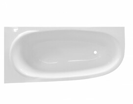 Ванна из литьевого мрамора Эстет Венеция 170x80 ФР-00014527 silk левая, белая