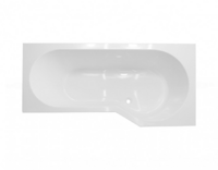 Ванна Эстет Верона 160х80 ФР-00016731 правая, белая