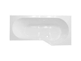 Ванна из литьевого мрамора Эстет Verona silk 160x80 ФР-00016996  белая, правая