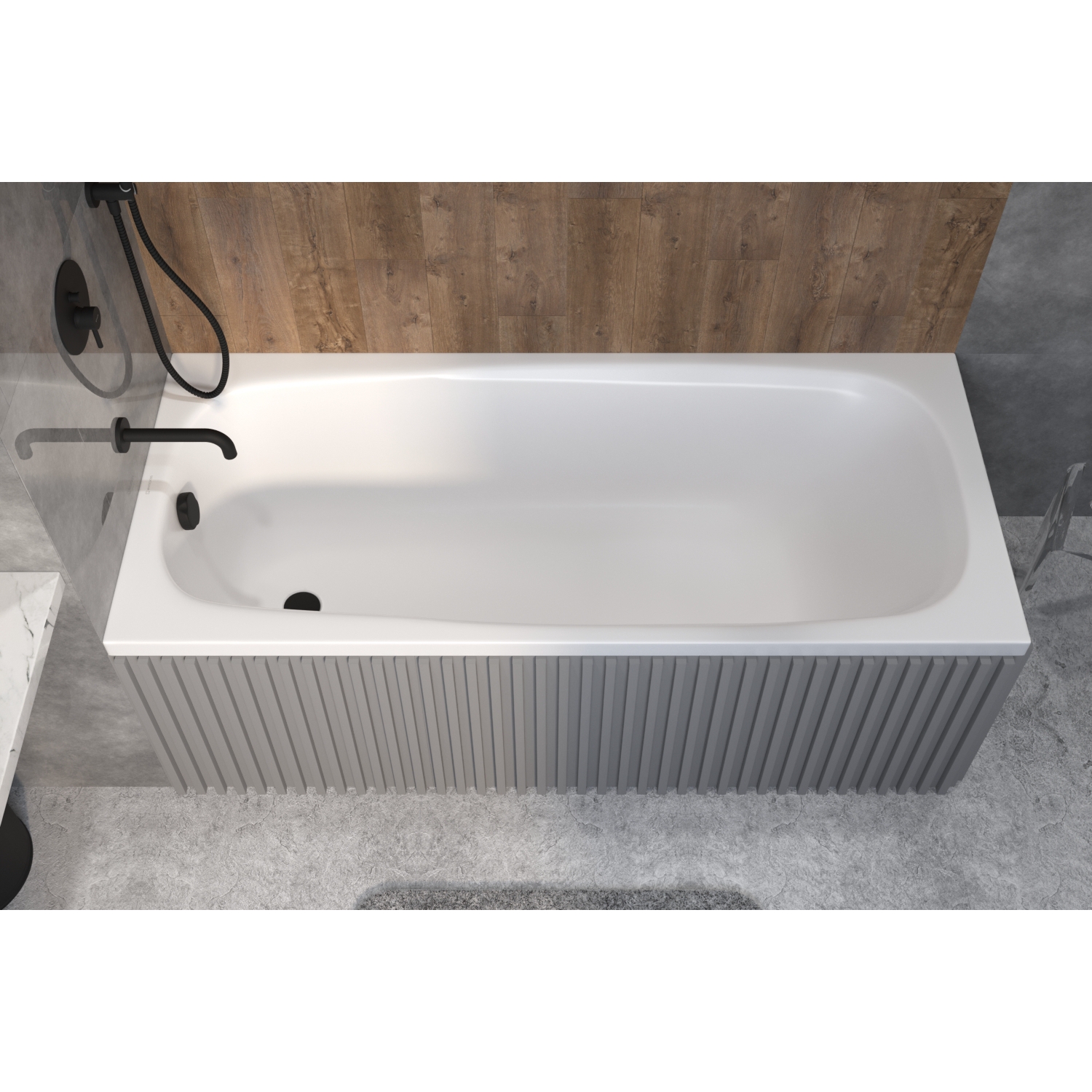 Акриловая ванна Excellent Layla 180x80, размер 180x80, цвет белый 0102.180080.100 - фото 3