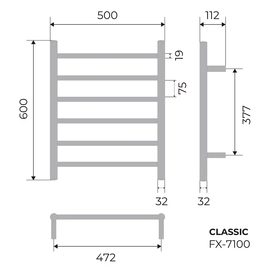    Fixsen Classic FX-7100 50x60 