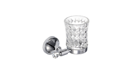 Стакан для зубной пасты и щеток Fixsen Crystal SF-35006