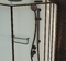 Фото Душевая кабина Frank 110x80 F411R Black стекло прозрачное, профиль черный 10