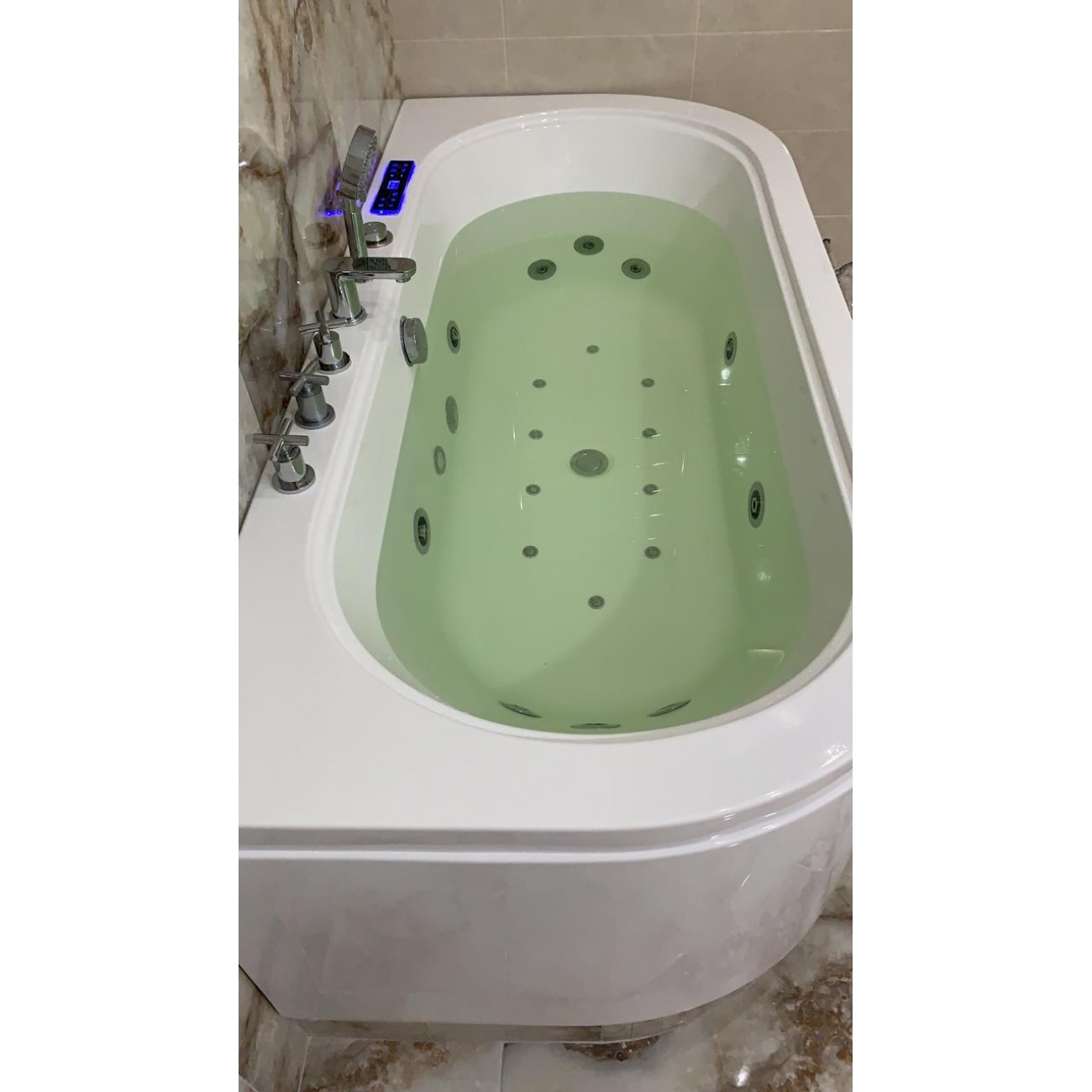 Гидромассажная ванна Frank 170x80 F160 пристенная, белая, размер 170x80, цвет белый 20156060 - фото 4