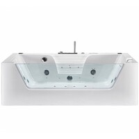Гидромассажная ванна Frank 170x85 F150 пристенная, белая
