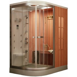 Душевая кабина с финской сауной Frank F-901 R 170x110
