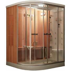 Душевая кабина с финской сауной Frank F-915 L 150x150