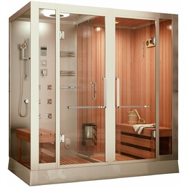 Душевая кабина с финской сауной Frank F-918 R 180x130