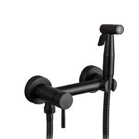 Фото Гигиенический душ со смесителем Frap F7503-6 черный