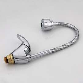 Фото Смеситель для кухни Frap H03 F4303 с гибким изливом и режимом душ, хром