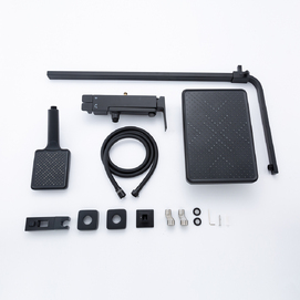 Фото Душевая стойка Frap H90 F2490-6 черная
